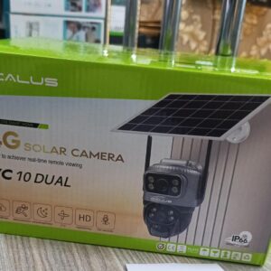 Dual lens 4g solar camera